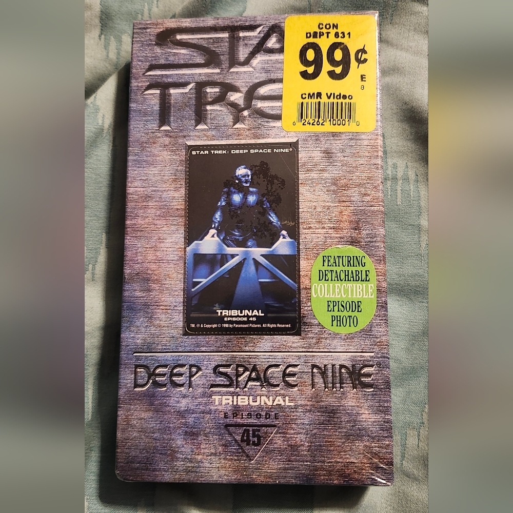 Rare Star Trek Deep‎ Space Nine VHS New Sealed .